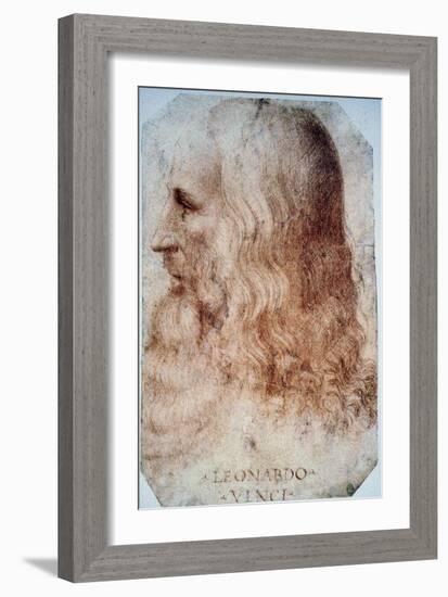 Leonardo Da Vinci-Leonardo da Vinci-Framed Giclee Print