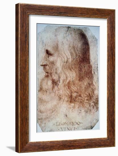 Leonardo Da Vinci-Leonardo da Vinci-Framed Giclee Print