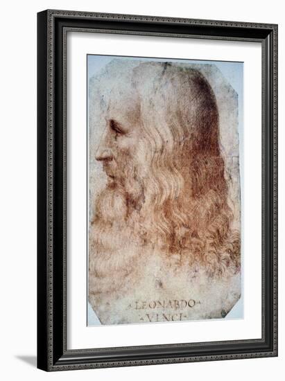 Leonardo Da Vinci-Leonardo da Vinci-Framed Giclee Print