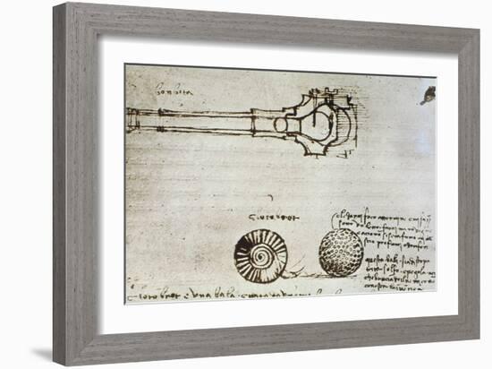 Leonardo Da Vinci-Leonardo da Vinci-Framed Giclee Print