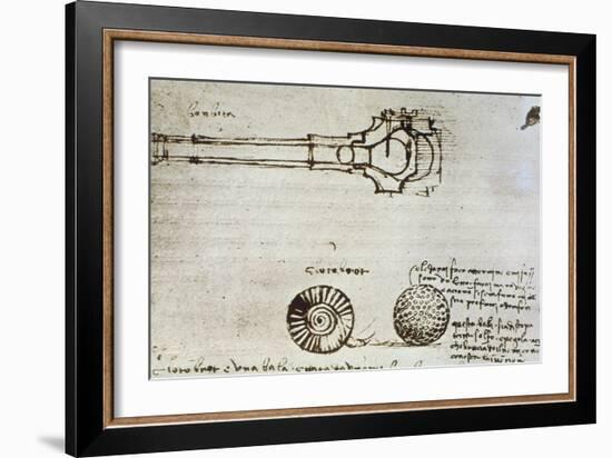 Leonardo Da Vinci-Leonardo da Vinci-Framed Giclee Print