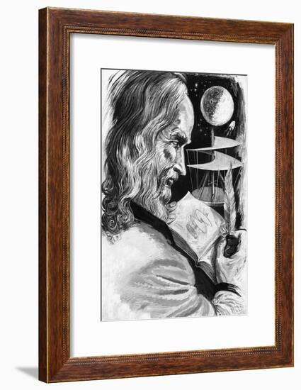 Leonardo Da Vinci-null-Framed Giclee Print