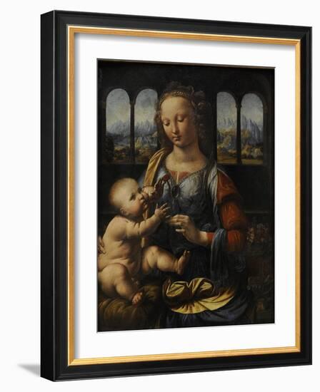 Leonardo Da Vinci-Leonardo da Vinci-Framed Giclee Print