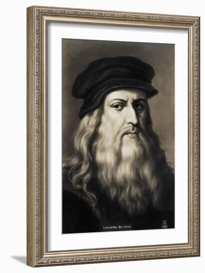 Leonardo da Vinci --Leonardo Da Vinci-Framed Giclee Print