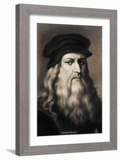 Leonardo da Vinci --Leonardo Da Vinci-Framed Giclee Print