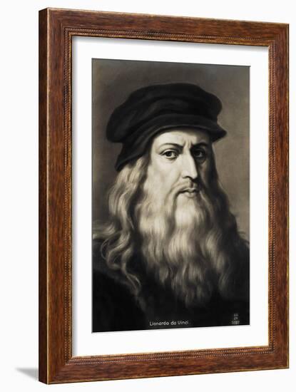 Leonardo da Vinci --Leonardo Da Vinci-Framed Giclee Print