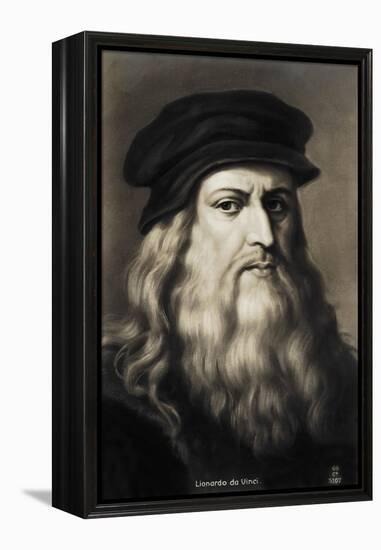 Leonardo da Vinci --Leonardo Da Vinci-Framed Premier Image Canvas