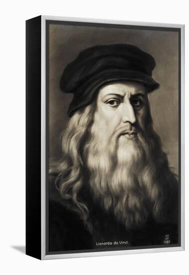 Leonardo da Vinci --Leonardo Da Vinci-Framed Premier Image Canvas