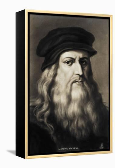 Leonardo da Vinci --Leonardo Da Vinci-Framed Premier Image Canvas