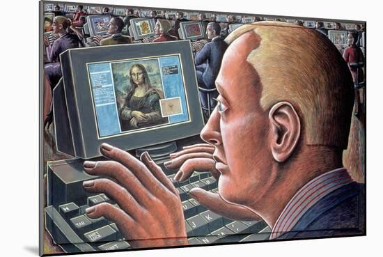 Leonardo-PJ Crook-Mounted Giclee Print