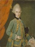 Portrait of Count Karl Gustav Von Simolin (1715-177)-Leonhard Schorer-Giclee Print