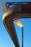 Gas Torch. Burning of Associated Gas at Oil Production.-Leonid Ikan-Photographic Print