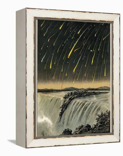 Leonid Meteor Shower of 1833, Artwork-Detlev Van Ravenswaay-Framed Premier Image Canvas