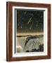 Leonid Meteor Shower of 1833, Artwork-Detlev Van Ravenswaay-Framed Photographic Print