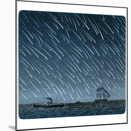 Leonid Meteor Shower of 1866-Detlev Van Ravenswaay-Mounted Premium Photographic Print