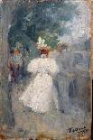 A L'ouvrage. Peinture De Leonid Osipovich Pasternak (1862-1945), Huile Sur Toile. Art Russe 19E-20E-Leonid Osipovic Pasternak-Giclee Print