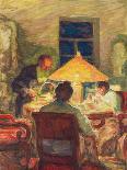 A L'ouvrage. Peinture De Leonid Osipovich Pasternak (1862-1945), Huile Sur Toile. Art Russe 19E-20E-Leonid Osipovic Pasternak-Giclee Print