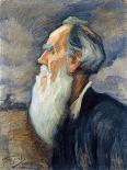 Lev Nikolaevich Tolstoy (1828-1910) 1901-Leonid Osipovic Pasternak-Framed Giclee Print