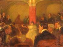 Lenin at the Seventh All-Russian Congress of Soviets on December 1919, 1919-Leonid Osipovich Pasternak-Framed Giclee Print