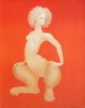 Sphinge orange-Leonor Fini-Framed Limited Edition