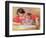 Leontine and Coco-Pierre-Auguste Renoir-Framed Giclee Print