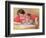 Leontine and Coco-Pierre-Auguste Renoir-Framed Giclee Print