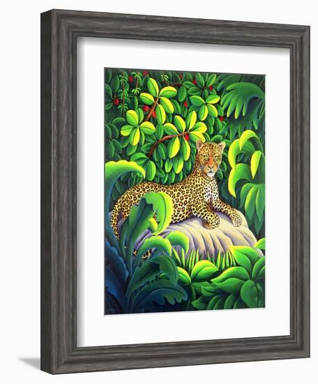 Leopard, 1993-Liz Wright-Framed Giclee Print