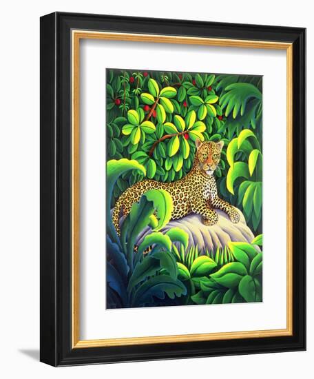 Leopard, 1993-Liz Wright-Framed Giclee Print