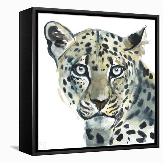 Leopard, 2015,-Mark Adlington-Framed Premier Image Canvas