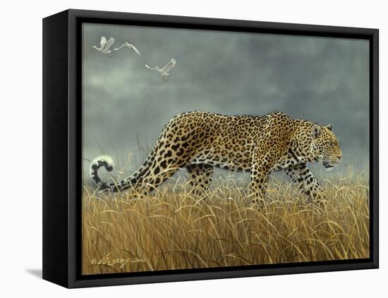 Leopard 2-Harro Maass-Framed Premier Image Canvas