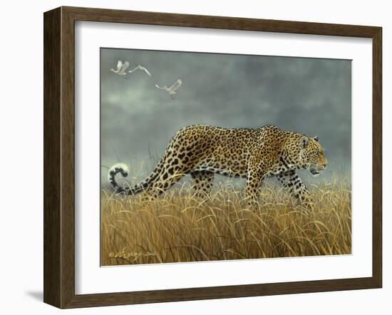 Leopard 2-Harro Maass-Framed Giclee Print