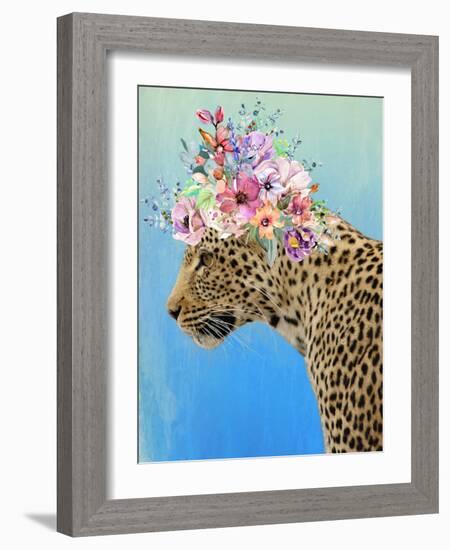 Leopard Beauty-Marcus Prime-Framed Art Print