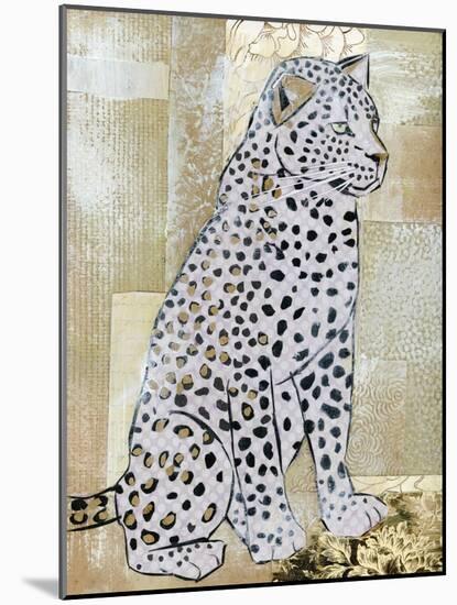 Leopard Beauty-Jenny McGee-Mounted Art Print