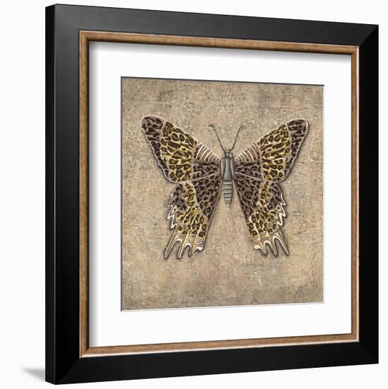 Leopard Butterfly-Jennette Brice-Framed Art Print