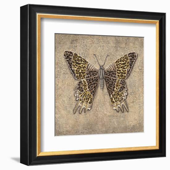 Leopard Butterfly-Jennette Brice-Framed Art Print