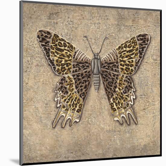 Leopard Butterfly-Jennette Brice-Mounted Art Print