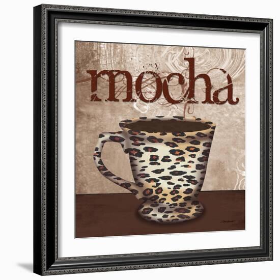 Leopard Cafe-Todd Williams-Framed Art Print