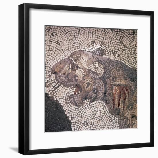 Leopard Mosaic detail, Great Palace, Istanbul, c4th-6th century-Unknown-Framed Giclee Print