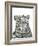 Leopard Portrait-Lucy Francis-Framed Giclee Print