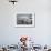 Leopard Seal Hunting Gentoo Penguin, Antarctica-Paul Souders-Framed Photographic Print displayed on a wall