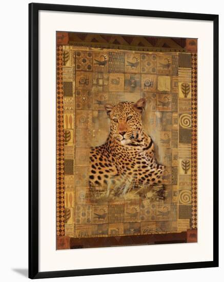 Leopard-Rob Hefferan-Framed Art Print