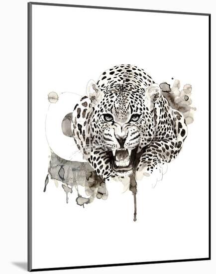 Leopard-Philippe Debongnie-Mounted Art Print
