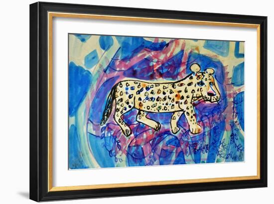 Leopard-Brenda Brin Booker-Framed Giclee Print