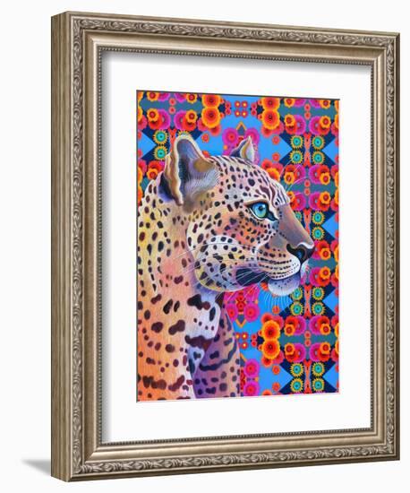 Leopard-Jane Tattersfield-Framed Giclee Print