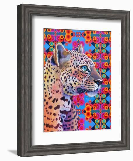 Leopard-Jane Tattersfield-Framed Giclee Print