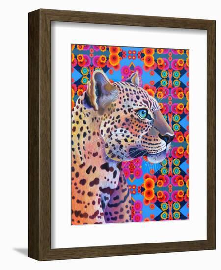 Leopard-Jane Tattersfield-Framed Giclee Print