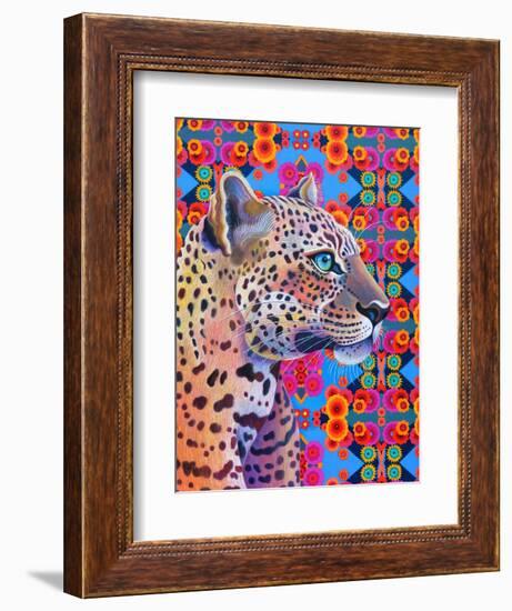 Leopard-Jane Tattersfield-Framed Giclee Print