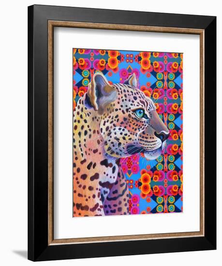 Leopard-Jane Tattersfield-Framed Giclee Print