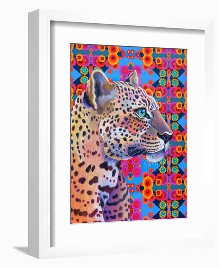 Leopard-Jane Tattersfield-Framed Giclee Print