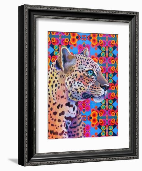 Leopard-Jane Tattersfield-Framed Giclee Print